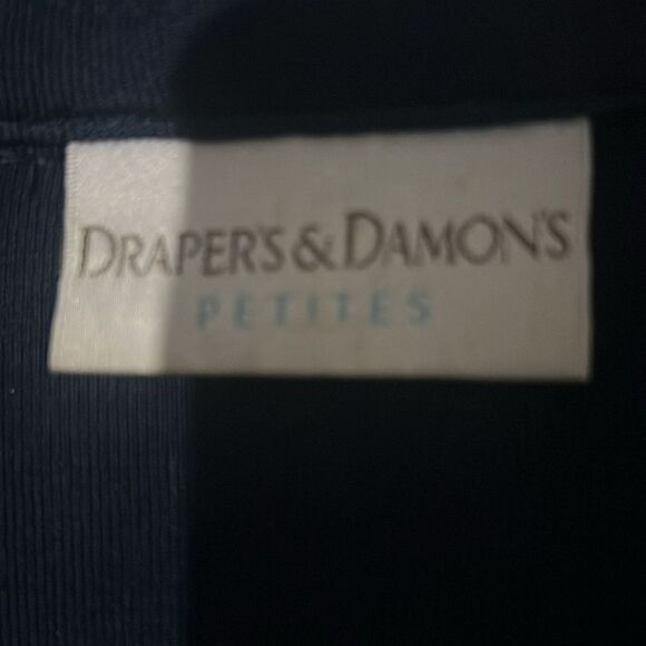 Draper’s and Damon’s open cardigan size petite medium - Picture 5 of 8